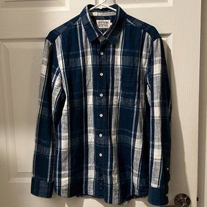 Taylor Stitch x Stetson The California Shirt in Indigo Plaid